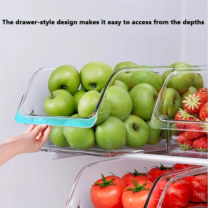 Refrigerator Organizer Bins Soda Cans Dispenser Beverage Bottle Holder Fridge Organizer Pantry Organizer kitchen Storage Rack
