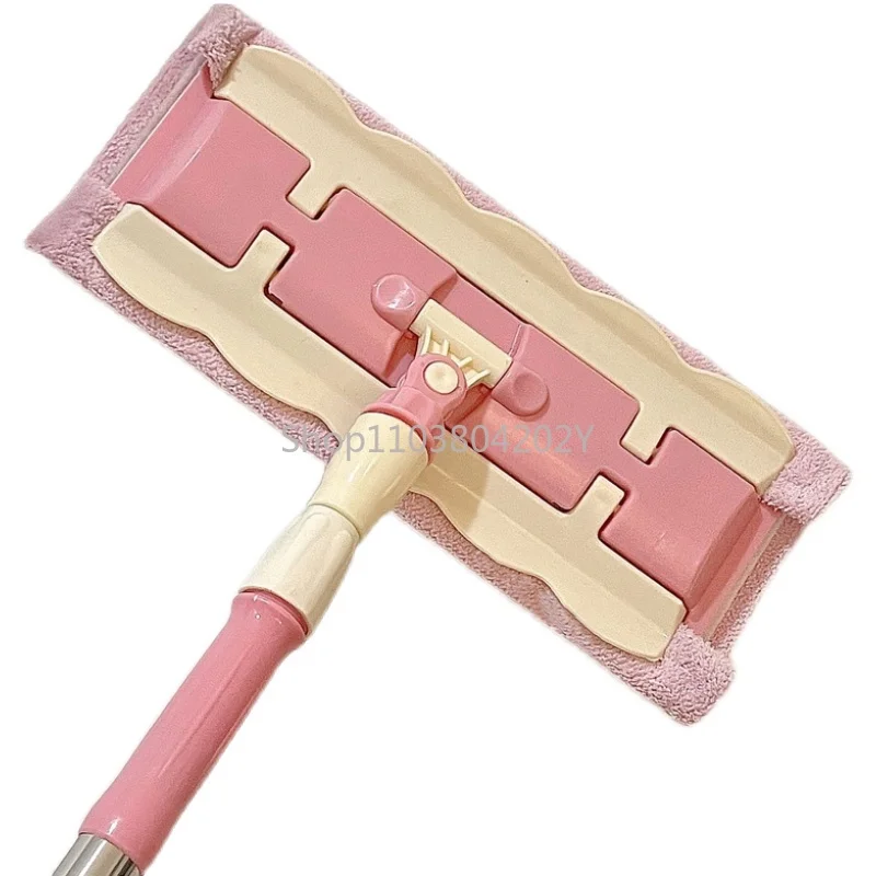 

Pink Lazy Mop Rag Sweeping Mopping One