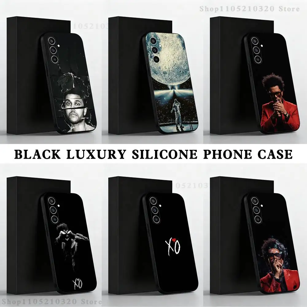 

The W-Weeknd singer Phone Case For Samsung S25,S24,S21,S22,S23,S30,Ultra,S20,Plus,Fe,Lite,Note,10 Black Soft Shell