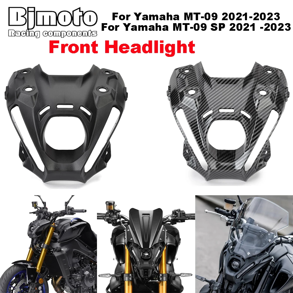

Motorcycle Headlamp Cowl Head Plate For Yamaha MT-09 MT 09 (SP) Lowering Fairing Cowling MT09 Inner Front Headlight Cover