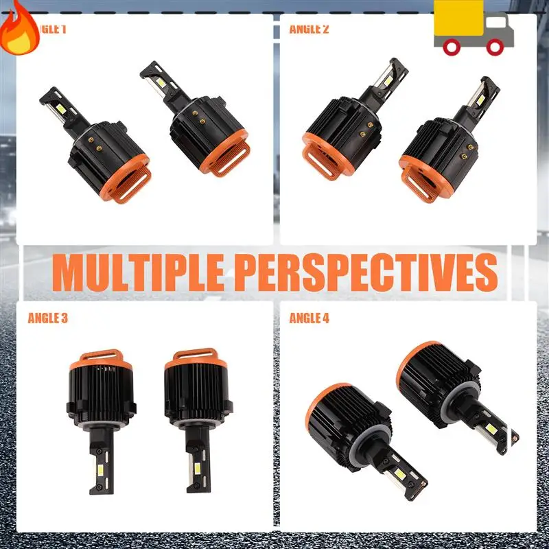 

H15 LED Car Lights Headlight Bulbs High Low Daytime Running Lights For Mazda BMW Mercedes Golf