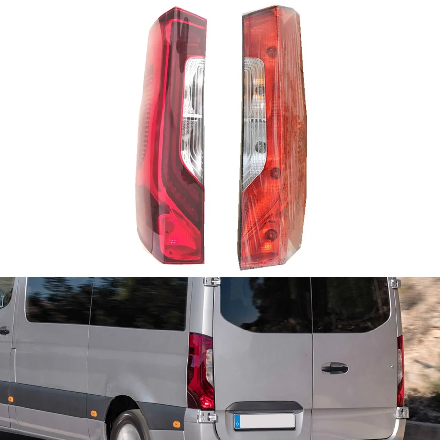 1Pc Rear Tail Light Assembly Lamp Left/Right Driving Stop Lamp 9108200000 9108200100 For Mercedes Benz Sprinter 2019 2020 2021