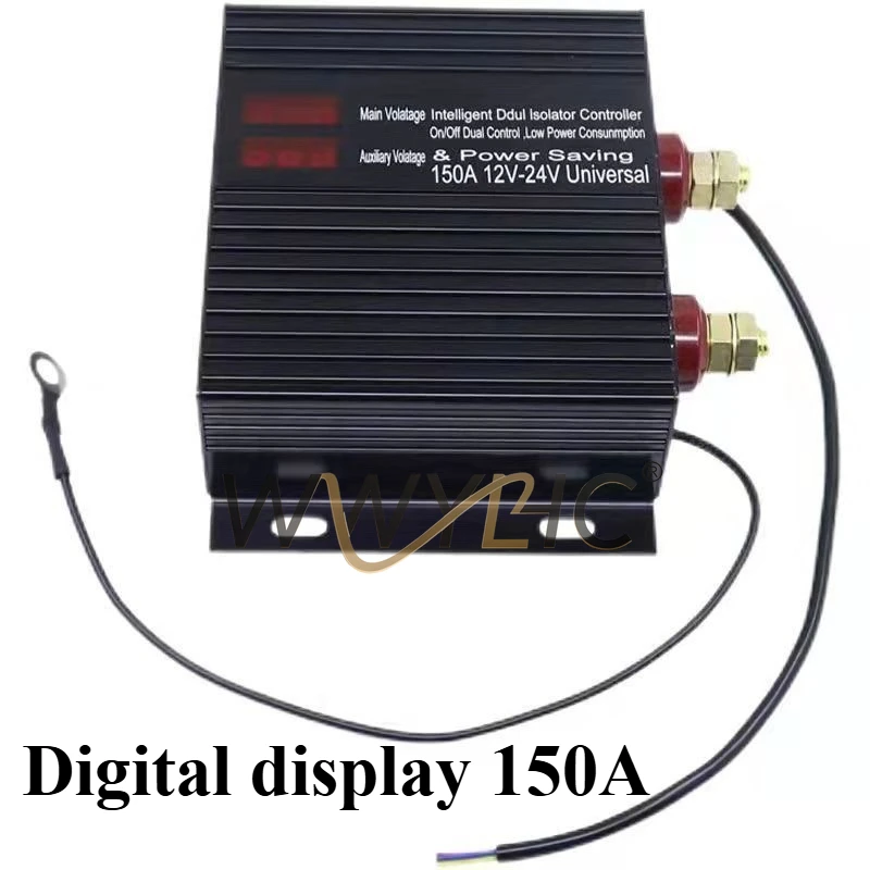 

Подходит для Feixu, автофургона, внедорожников, изоляторов двойной батареи 150A 250A, изоляторов батареи, интеллекта цифрового дисплея