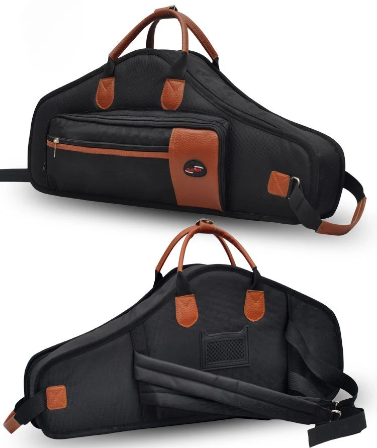 Alto Saxophone Bag Padded Shockproof Saxophone Bag Portable Eb Instrument Backpack Wind Instrument Bag Jazz Music