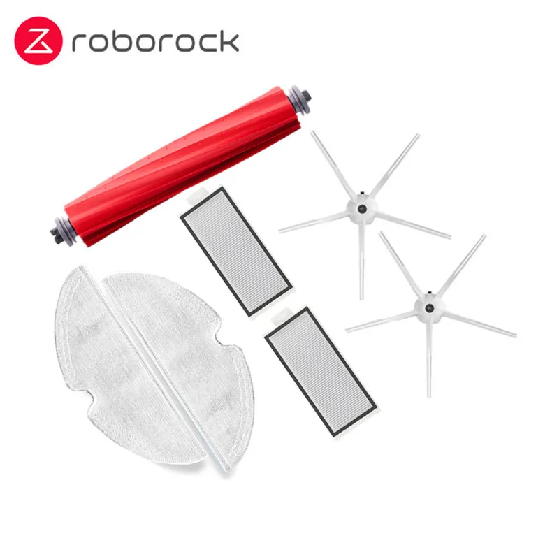 Original Roborock Q7 Max, Q7 Max+, Q7 Plus, T8 Main Brush Side Brush Hepa Filter Mop Rag Cover Replacemen Robot Vacuum Cleaner