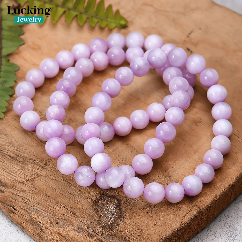 

Natural Madagascar kunzite Loose Beads for Jewelry Making Design DIY Bracelet Necklace & Gift