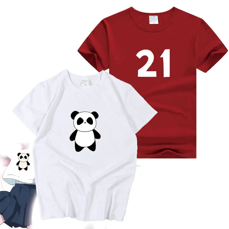You And I Are Polar Opposites T-shirt Anime Suzuki Miyu Cosplay Costume Men Women T shirt Daily Casual Short Sleeve Tee Tops NEW