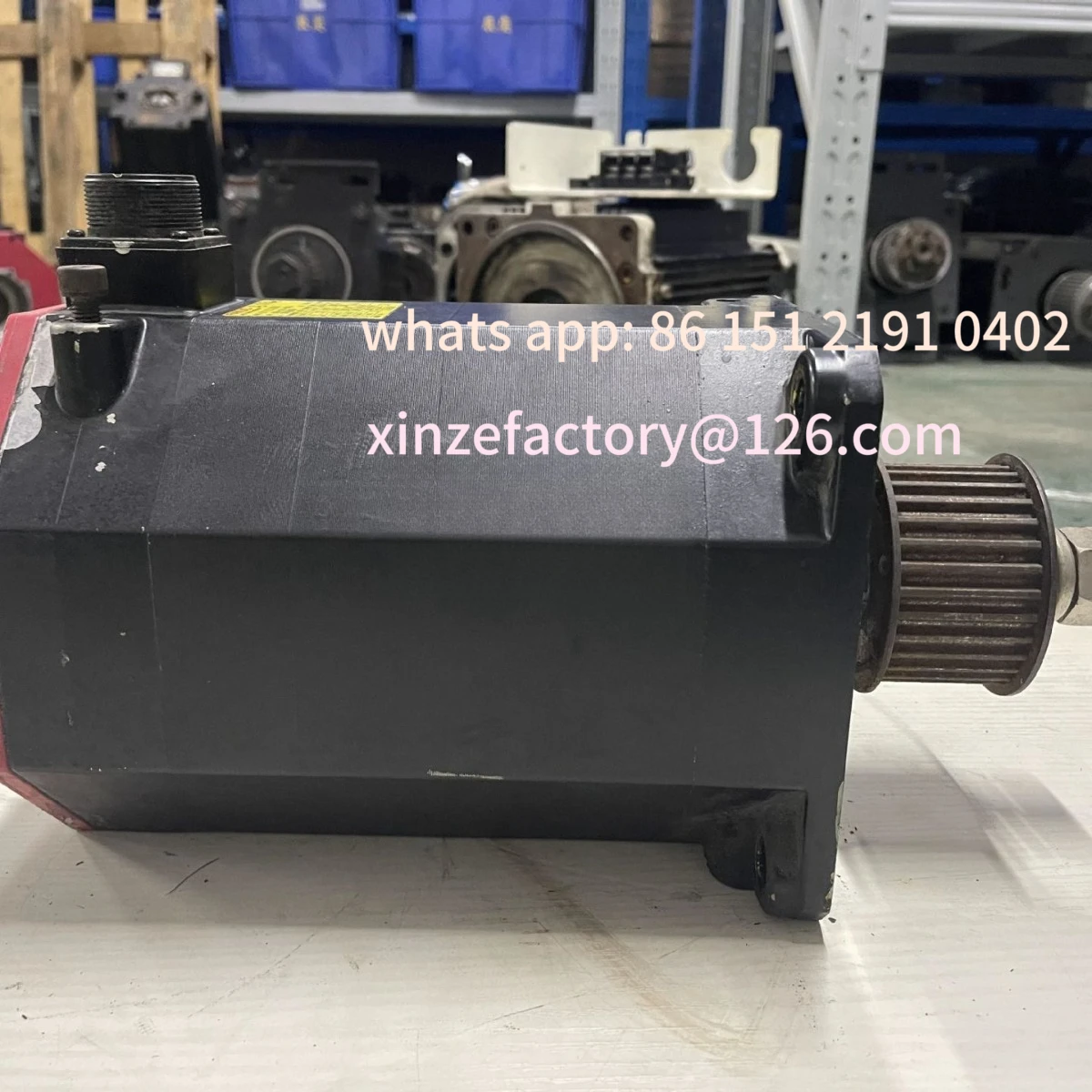 Customizable Injection Molding Machine Disassembly Motor Original A06B-0247-B000 α i22/3000 4.0KW