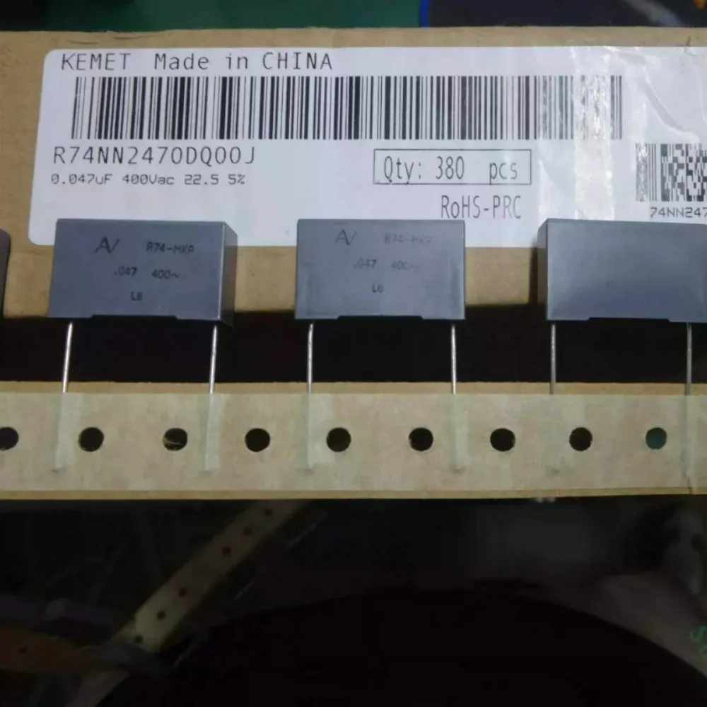 5pcs/lot AV R74 MKP 0.047uf 400VAC 47nf 473 J 5% Brand new 22.5mm Polypropylene film capacitor R74NN2470DQ00J
