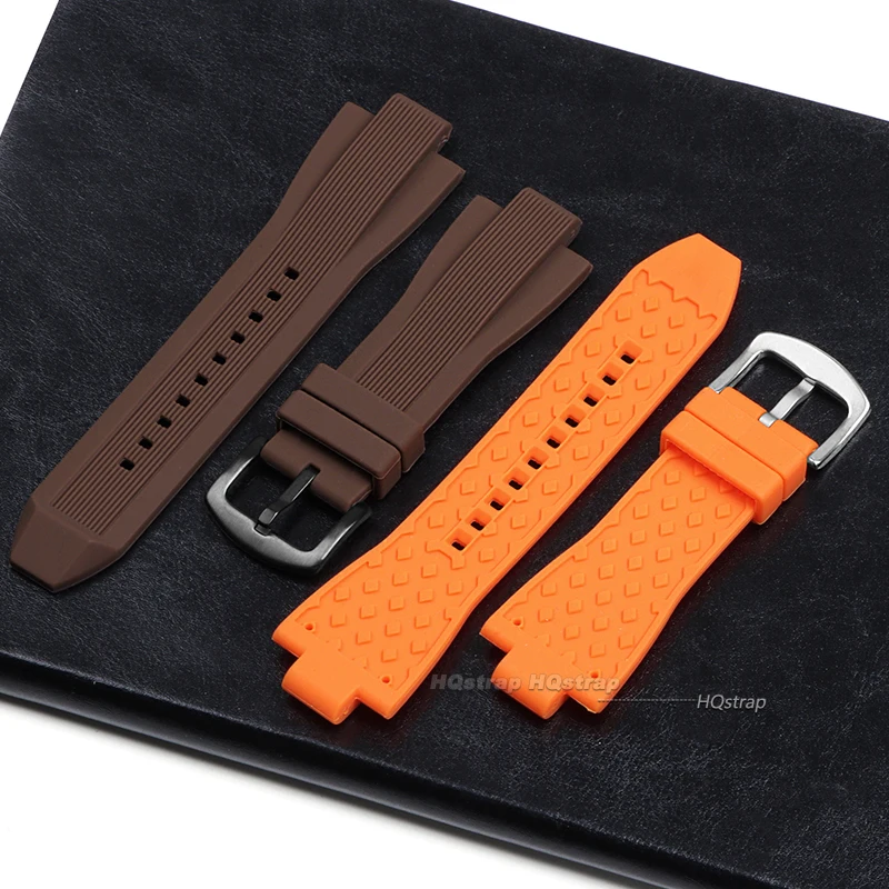 Silicone Watchband for Michael Kors MK9020 MK8729 MK9026 MK8184 MK8152 Soft Bracelet Men Replacement Strap Wristband 13X29mm