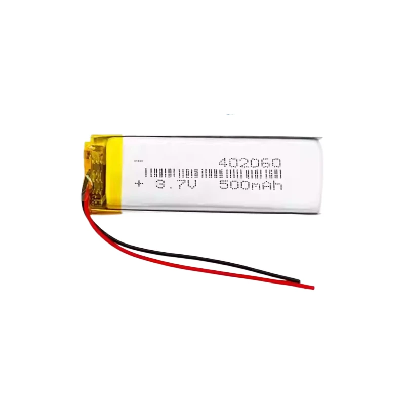 Brand New 402060 3.7V 500mAh Rechargeable Lithium Polymer Battery for Bluetooth Recorder Headset Smart Watch Massager GPS MP3