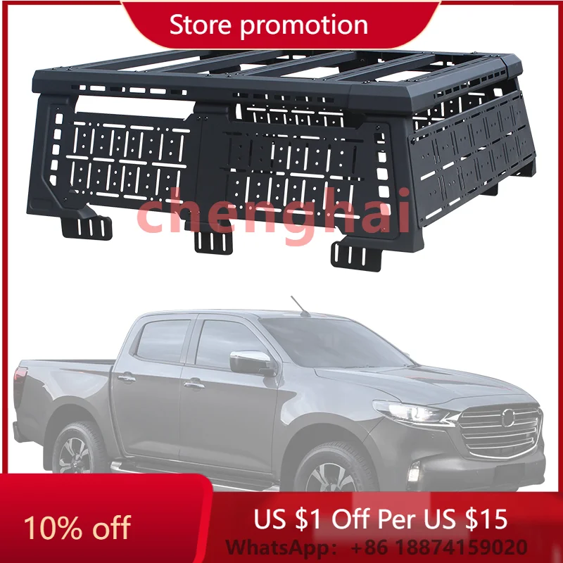 

Adjustable multifunctional expansion frame suitable for 4x4 accessory trucks Mazda BT-50 truck bed frame system