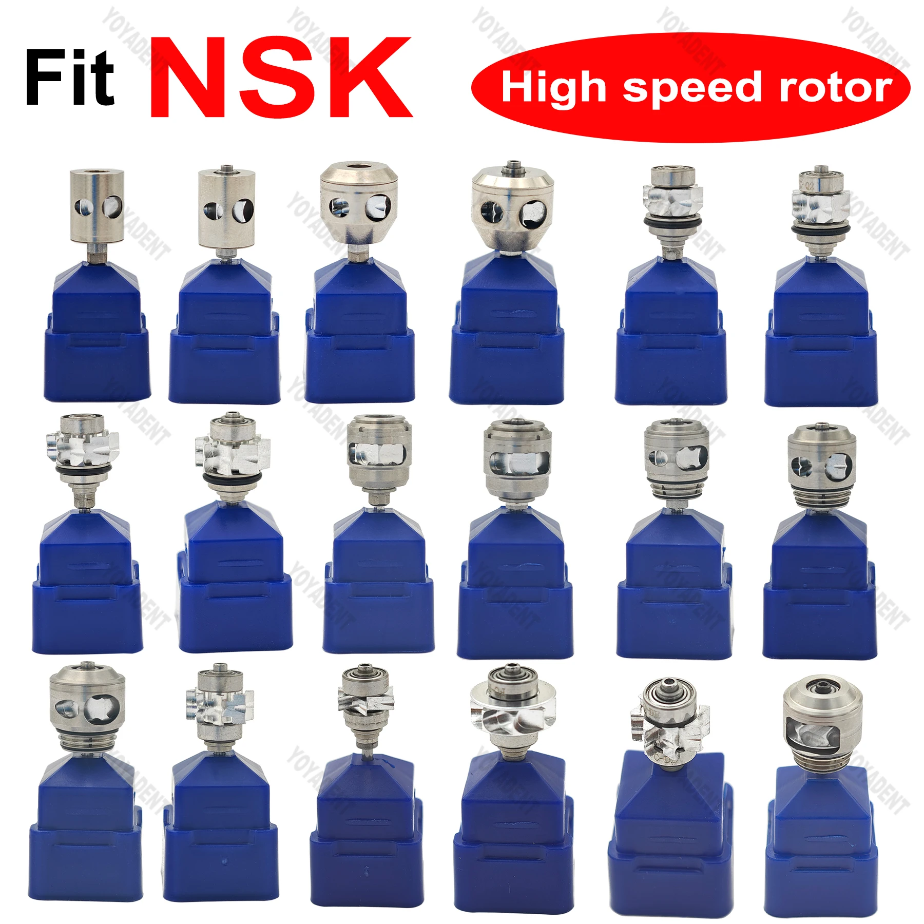 

Dental Turbine Rotor Dental Cartridge Air Rotor Fit NSK High Speed Handpiece Dentistry Accessories