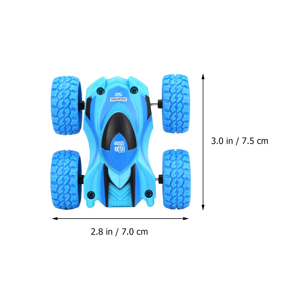 

2 Pcs Colorful Kids Inertia Trucks Durable Plastic Off-road Vehicles 360 Degree Rotating Toys
