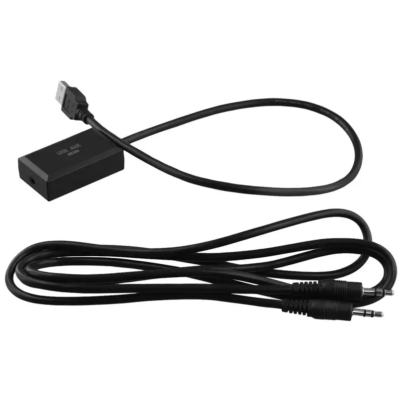 Compact 2Pcs 7 Inch Car Screen Audio Input AUX To USB Audio Output AUX Activator For Mercedes Benz NTG 5.0 System