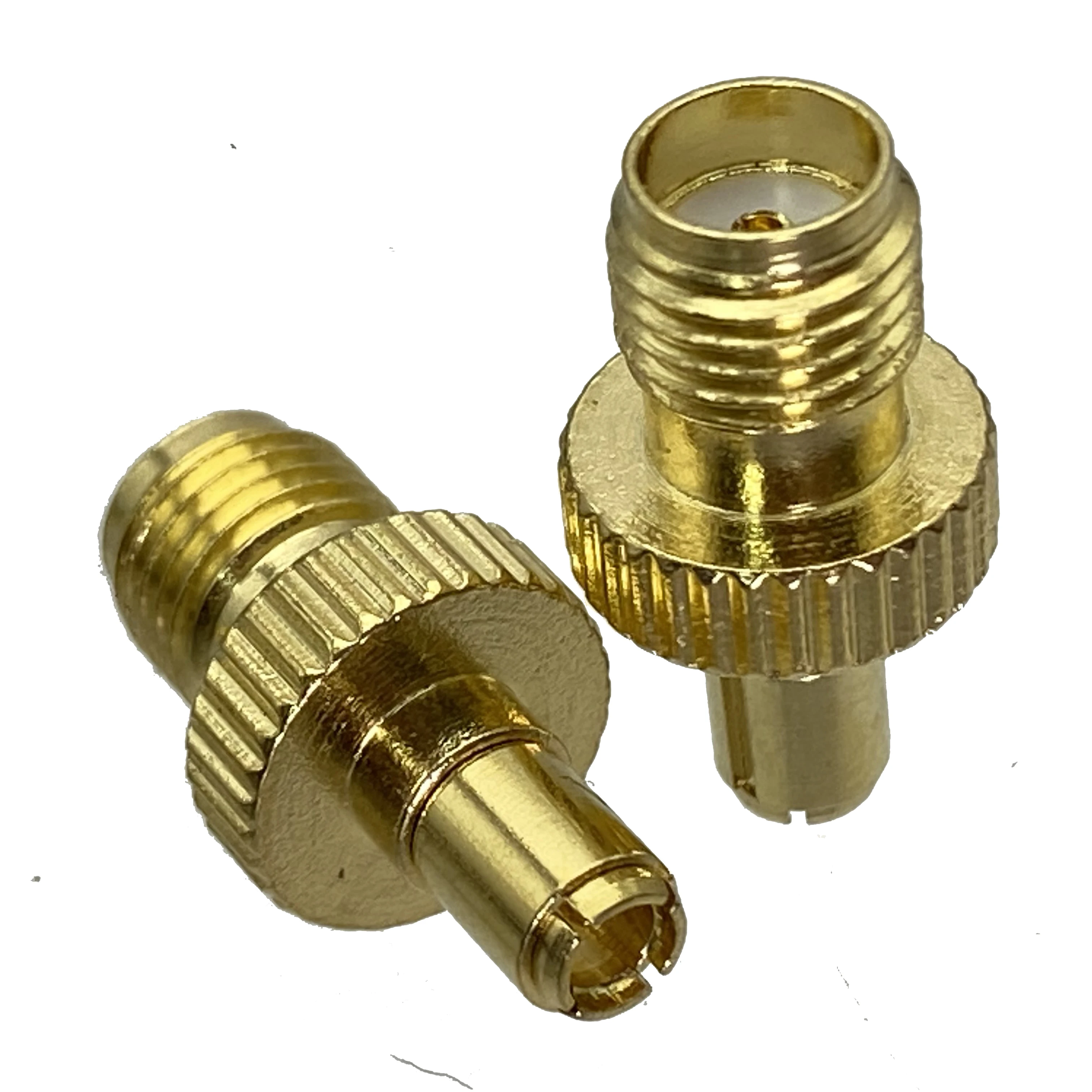 1Pcs Adapter Sma-buchse zu TS9 Stecker Gold Gerade RF KOAXIAL
