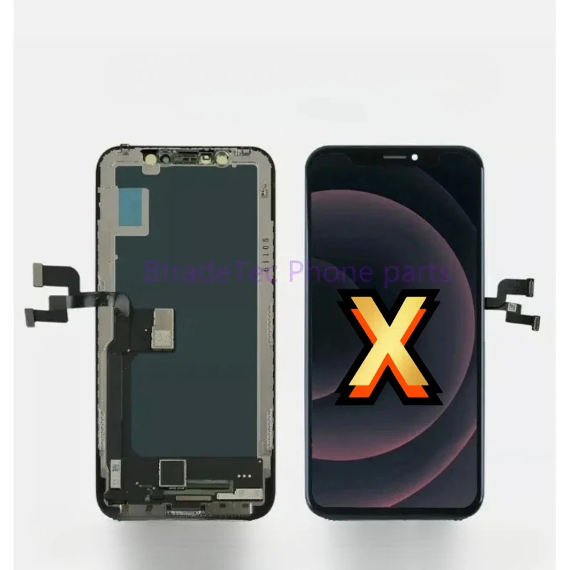 

Original for iPhone X screen replacement LCD 3D Touch Retina digitizer display with tools