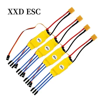 XXD 30A 40A 50A 60A ESC Brushless Motor Speed ​​Controller RC BEC ESC T-Rex F450Helicopter Boat forFPVF450 muaddrone Drone