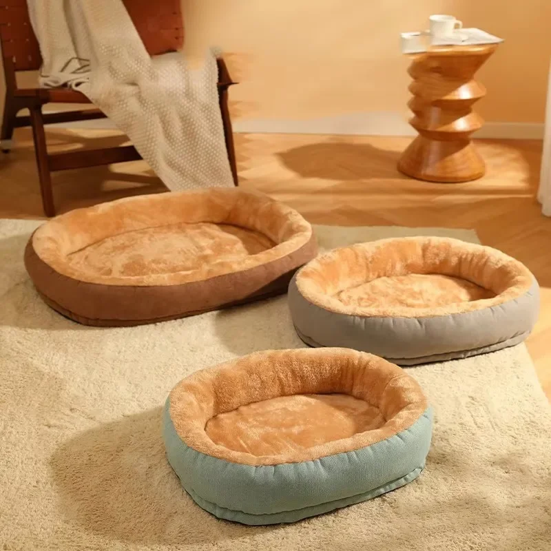 

Indoor Pet Bed Plush Puppy Pet Dog Cat Cushion Cushion Comfortable Soft Cat Bed