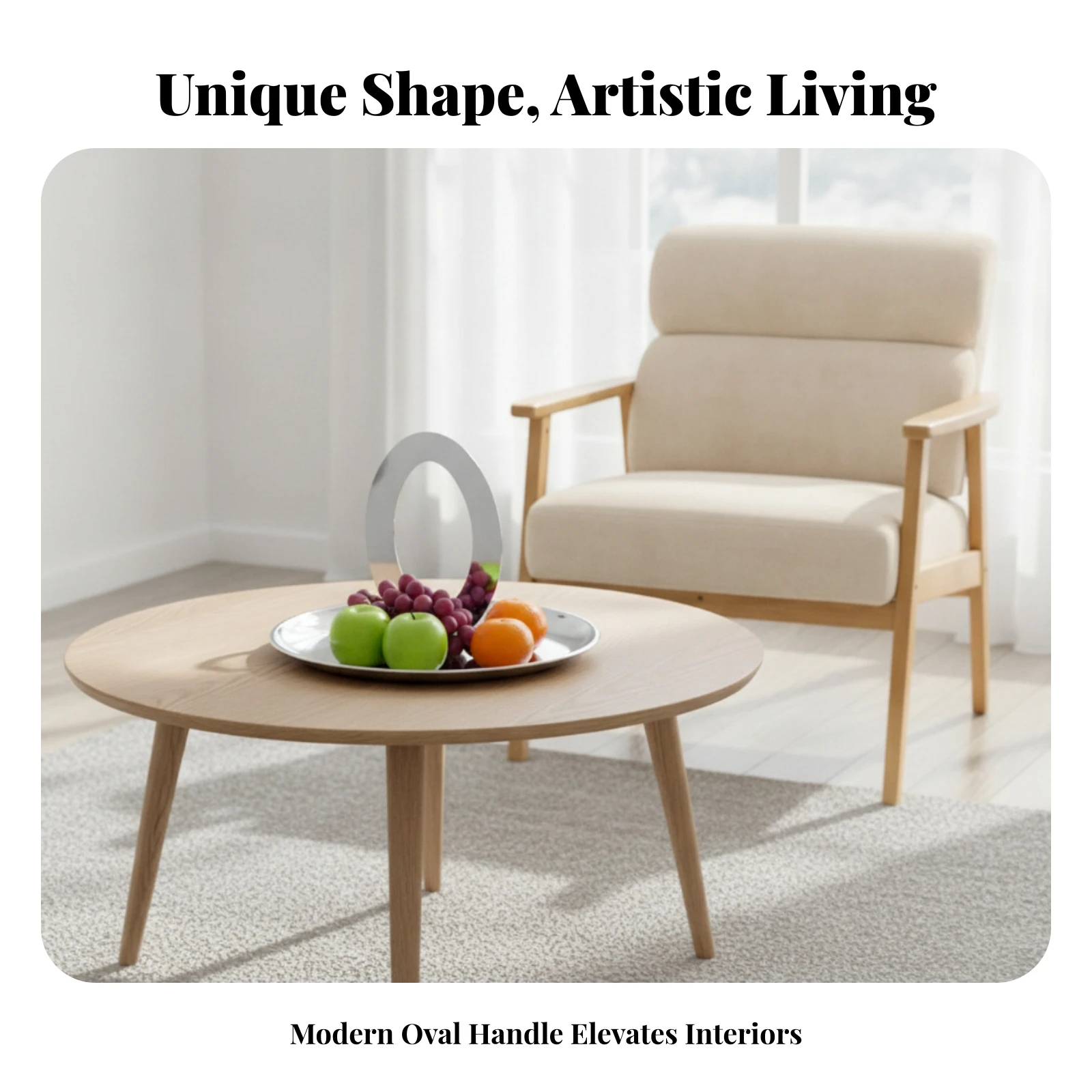 Stainless Steel Serving Tray Silver Round Serving Tray Fruit Plate Tabletop Dining Accessory Rust Resistant