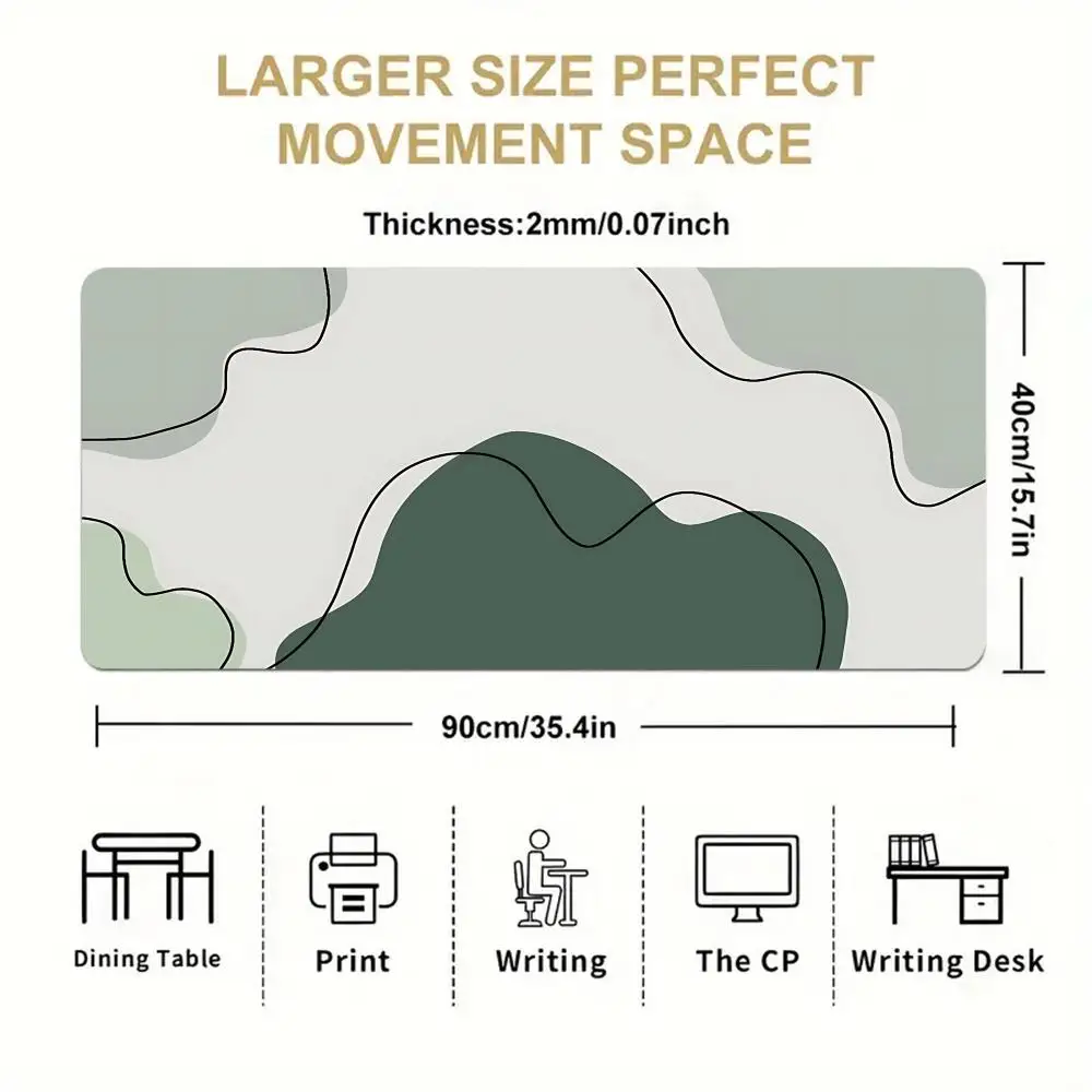 لوحة ماوس مكتب حصيرة مكتب غرفة نوم حصيرة المضادة للانزلاق كمبيوتر محمول سطح المكتب Playmat ماوس حصيرة
