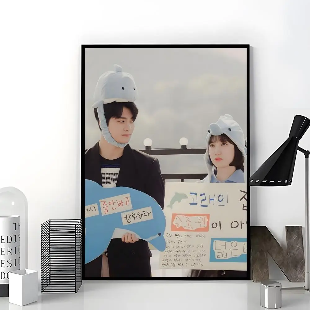 Heartwarming series Extraordinary Attorney Woo Poster Aesthetic Dorm & Bedroom Wall Art Decor
