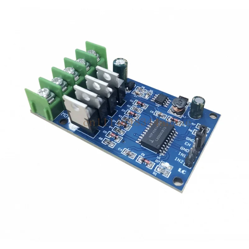 170W High-power H-bridge Motor Drive Module Nmos With Emergency Brake Forward And Reverse 5-30V