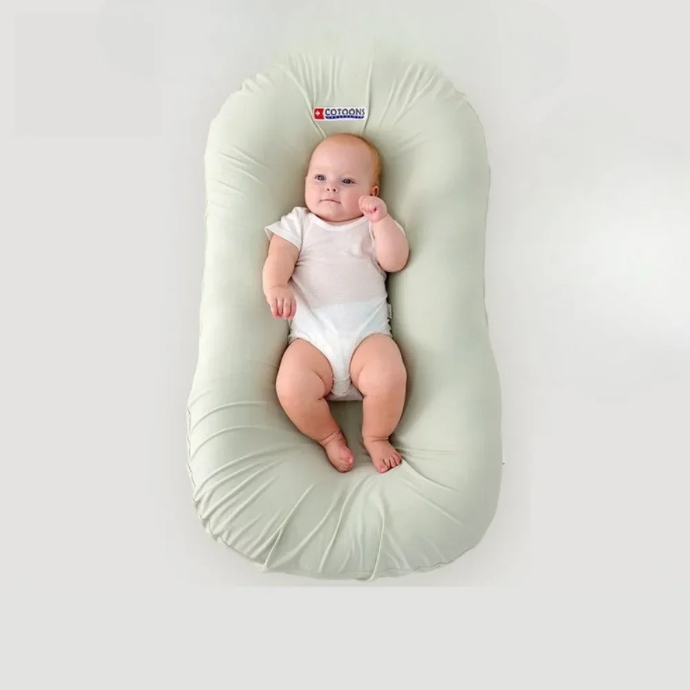 Baby Sleeping Pillow Anti-overflow Milk Choking Pillow Lying Down Breastfeeding Comfort Side Baby Anti-vomiting Inclined Pad