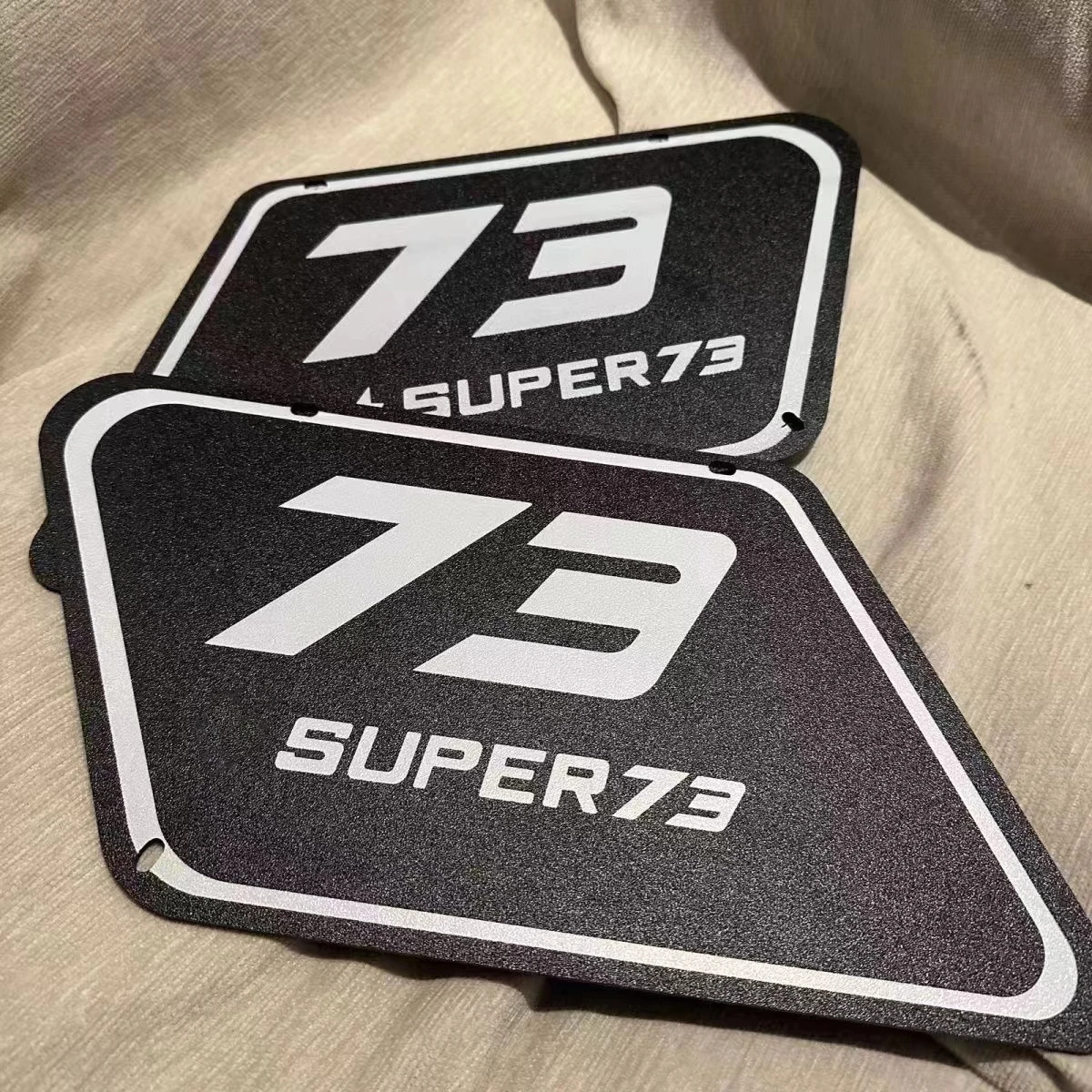 SUPER73 accessory modification part ABS material rear side panel thickened protective plate for SUPER73 S1 S2 Y1 RX universal