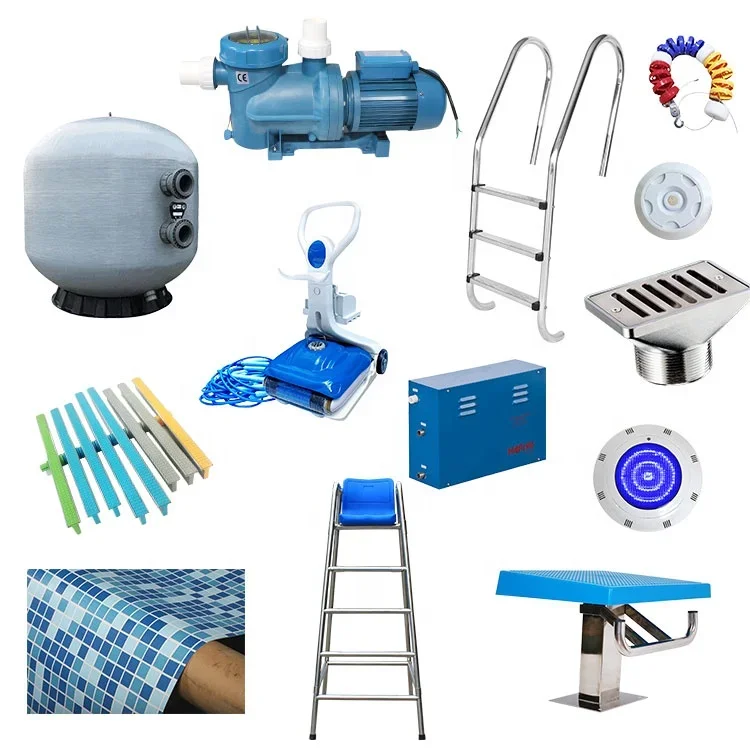 Swimming Pool Equipments Filter Pump And Accessories