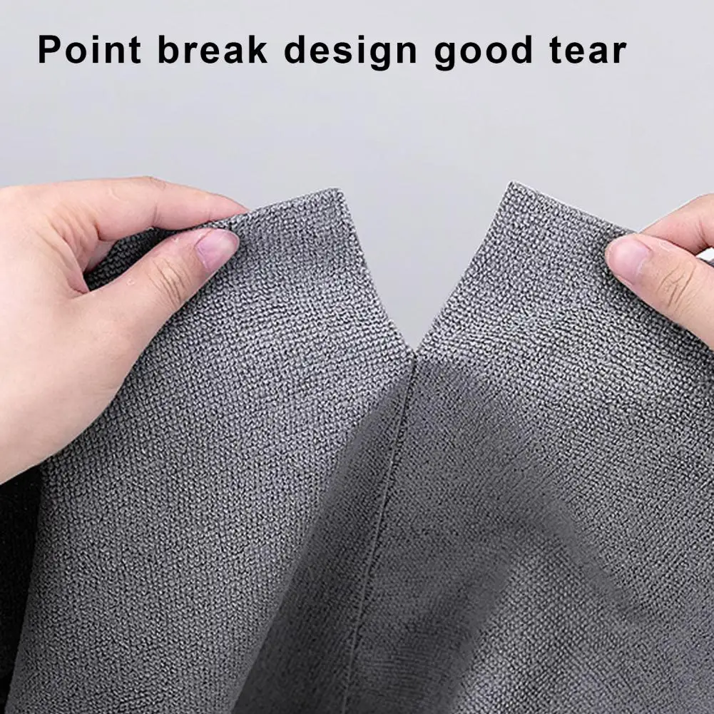 Easy Tear-off Towels Quick-drying Microfiber Cleaning Cloth Roll for Kitchen House Car Reusable Tear-off Washable Dust Rags