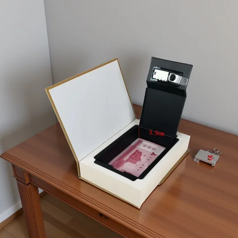 Hidden Safe Money Box Classics Masterpiece Secret Book Hidden Security Safe Book Money Jewlery Key Combination Lock Metal