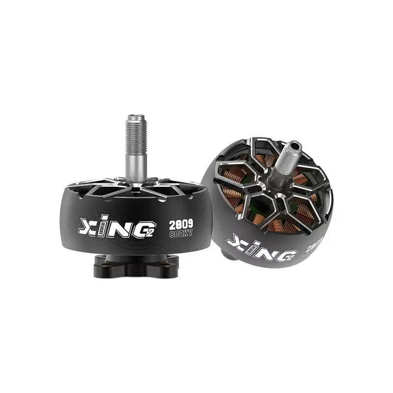 IFlight XING2 2809 1250KV / 800KV FPV Brushless Motor, NSK Dual Bearing, 4PCS Set for 7‑8 Inch Long‑Range Cinelifter Quad