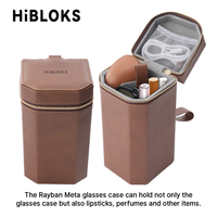 Hibloks For RayBan Meta Wayfarer Skyler Headliner Portable Carrying intelligent Glasses Bag Traveling Bag Hard Shell Accessories