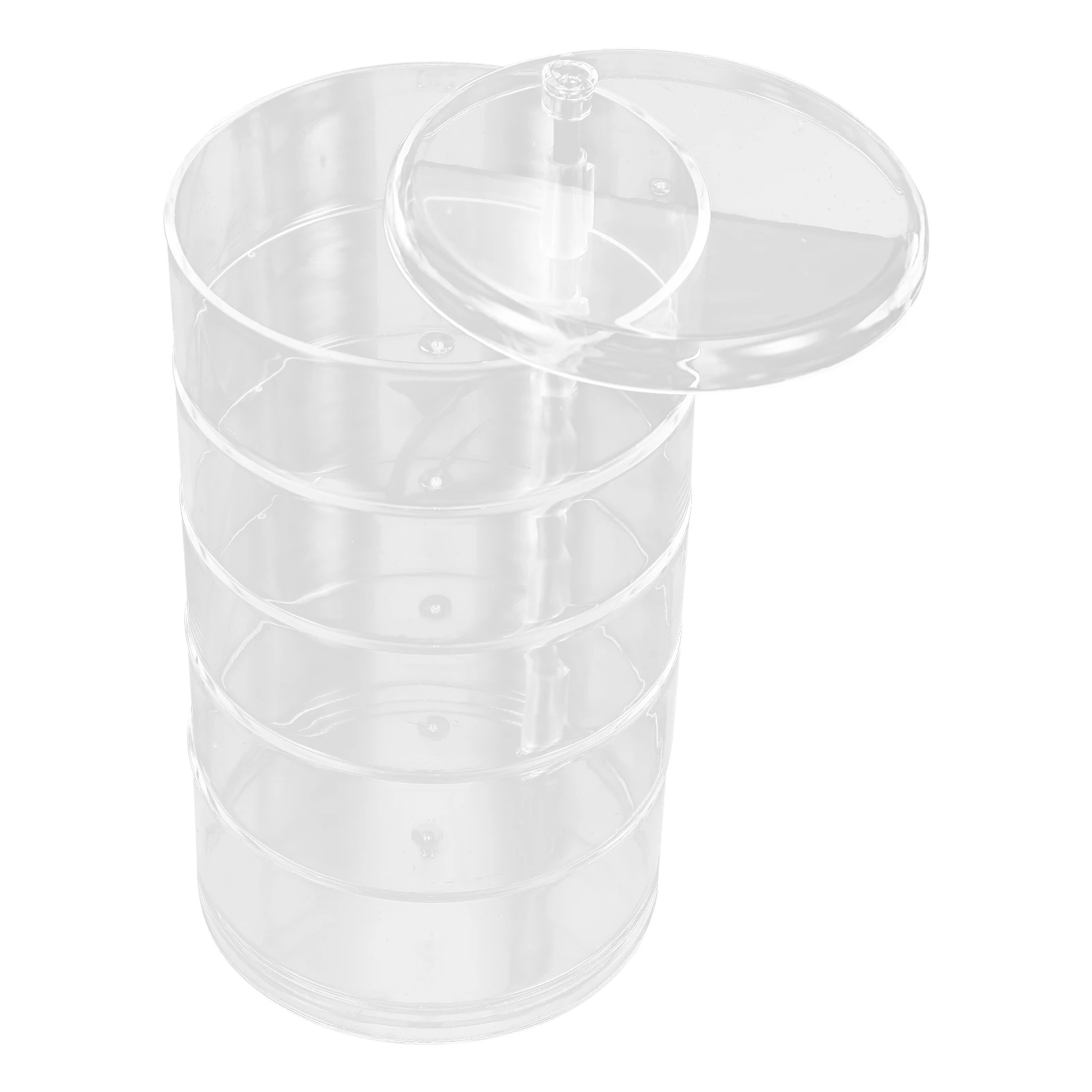 

Rotating Jewelry Rack Jewelry Storage Holder Plastic ganizer Case for Rings Earrings Necklace Watch Key Display Holder