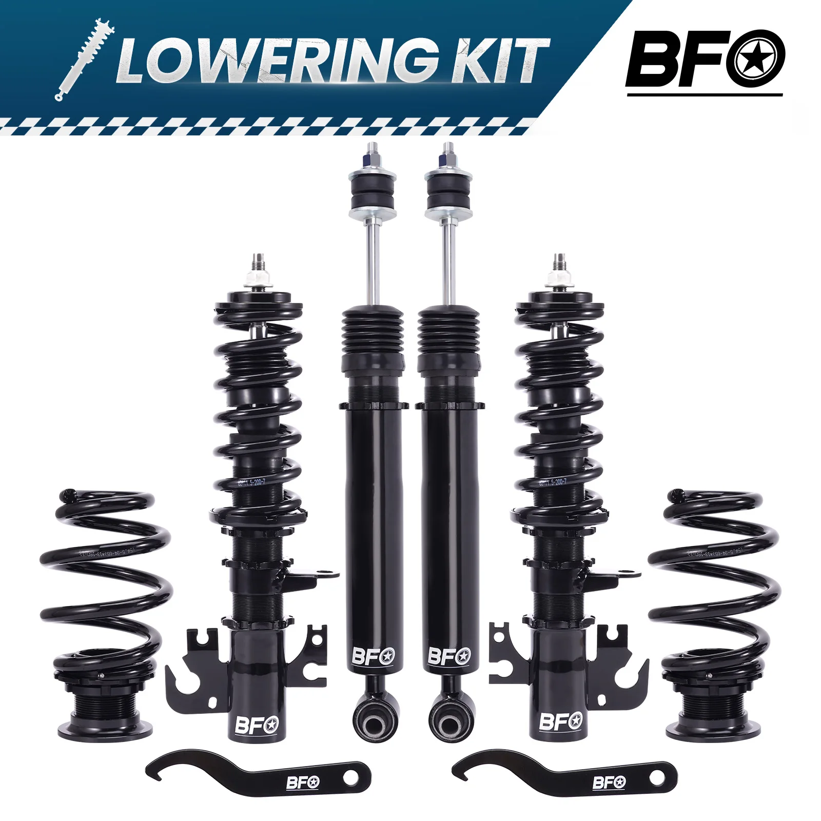 

Coilovers, Suspension Struts For Holden Commodore VE Wagon 2008-2013 Shock Absorber Coilover Spring kit