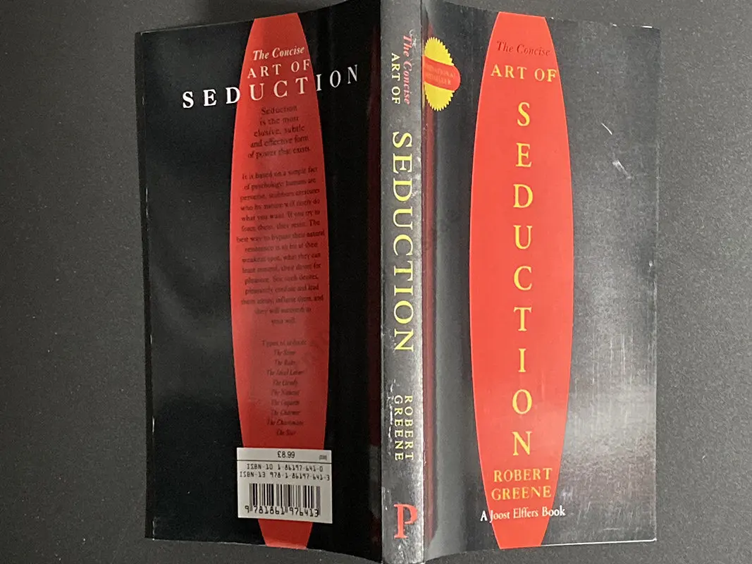 Art of Seduction By Robert Greene, A Joost Elffers Book English Novel Paperback