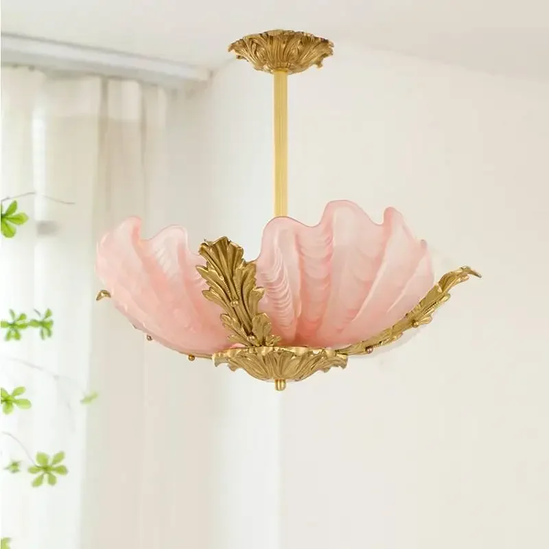 Vintage Glass LED Pendant Light Designer Chandelier For Living Dining Room Coffee Table Bedroom Home Decor Lusters Luminaires