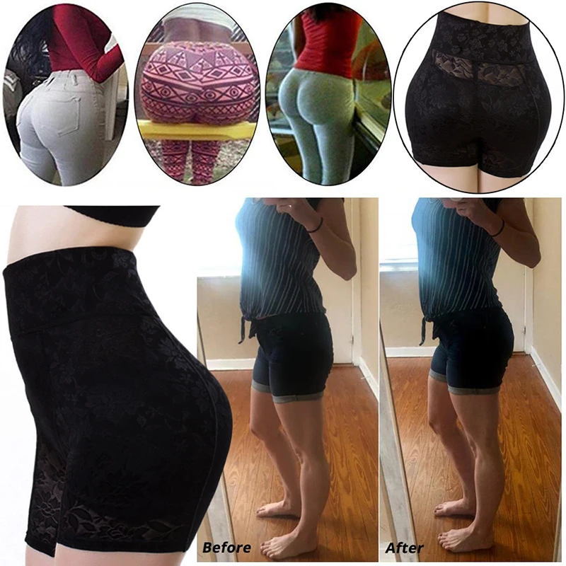 Sponge Big Ass Hip Enhancers allenatore a vita alta Body Shapers donna intimo da sposa Sexy Butt Lifters Control mutandine Shapewear