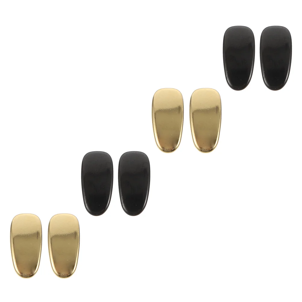 

8pcs Titanium Nose Pads for Glasses Non slip High Durability Comfortable Fit Square Rimless Frames Accessories