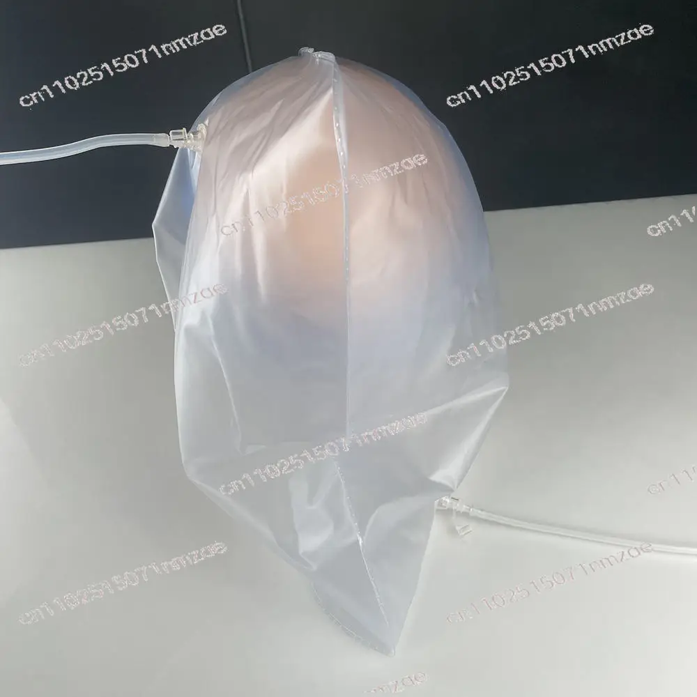 Durable Ozone Hat Soft PVC Ozone Head Bag Ozone Steamer Cap for Scalp and Hair O3 Treatment