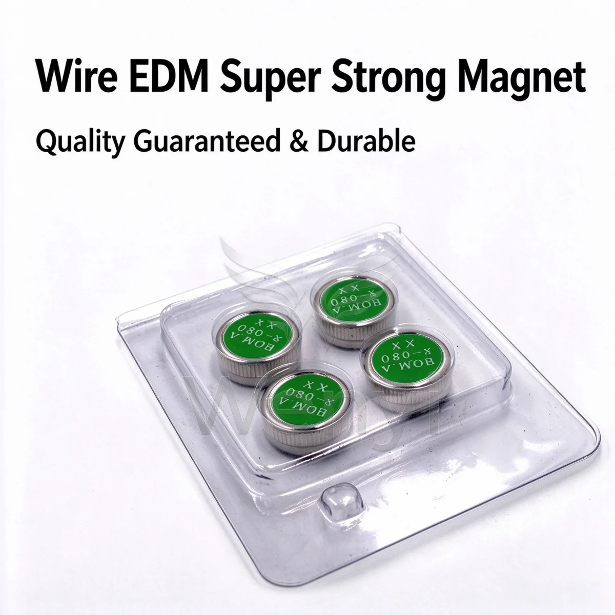 4pcs D25x12mm 20*8mm S-080 EDM Super Magnet, Mini Magnet S080 for Wire Cut EDM Machines