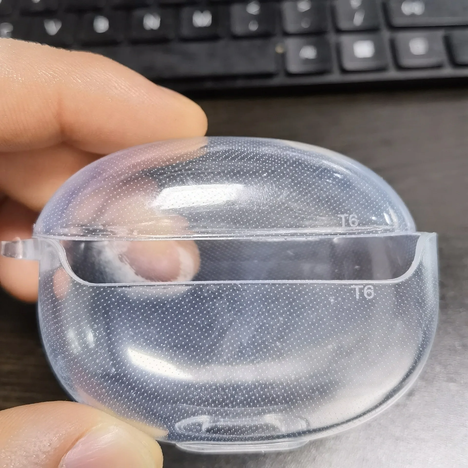 OPPO Enco X2 / X3 /Enco X 케이스 용 투명 케이스 OPPO Enco X2 커버 용 실리콘 이어폰 커버