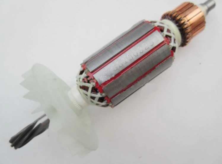 AC 220V 7T Shaft Motor Armature Rotor for Bosch GBH2-26DRE Electric Hammer