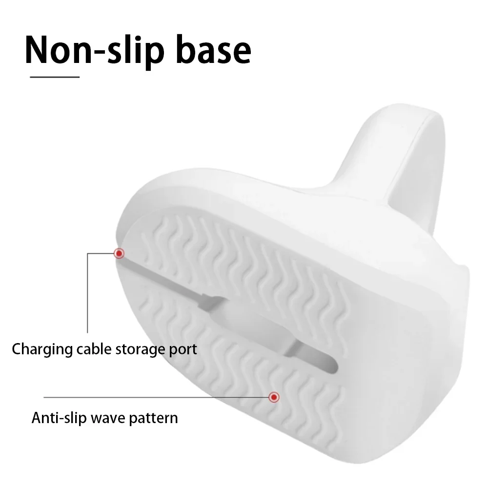 Silikon-Ladestation für Apple Watch Series 9 8 7 6 5 4 SE Apple Watch Iwatch Station Dock Ladestation Desktop-Halter Zubehör – Detail 3