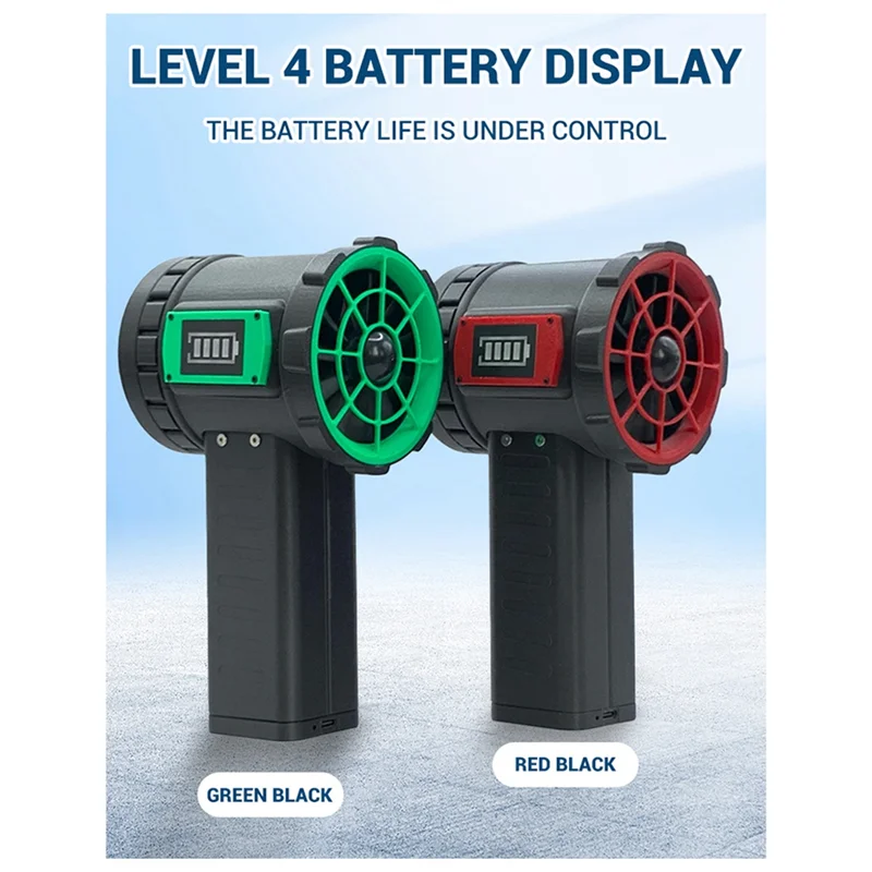 ABVJ-650W مروحة قوية 240Km/H فرش السيارات منفاخ الهواء مؤشر مستوى البطارية إزالة الثلوج منفاخ خارجي