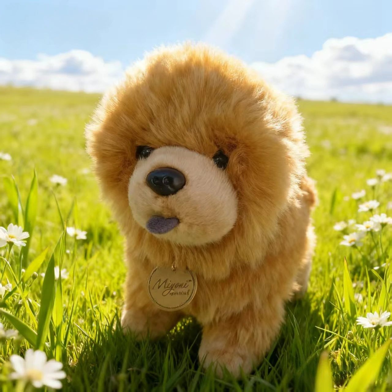 

Chow Chow Collie Dog Plush Toy Cute Puppy Ornament Ragdoll Doll Birthday Gift Female