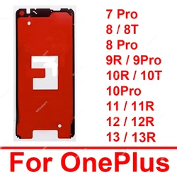 LCD Screen Adhesive For Oneplus 7 8 9 Pro 8T 9R 10T 10R 10 Pro 11 11R 12 12R 13 13R Front LCD Dispaly Screen Sticker Tape Glue