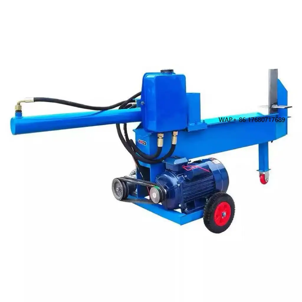 15-Ton Electric Hydraulic Log Splitter High-Efficiency Horizontal Firewood Processor Factory Price Motor Safe Indoor/Outdoor