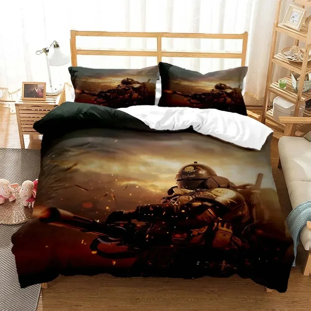 

3D Game Call of Duty 3D NEW Duvet Cover Pillowcase Bedding Set Adult Boy Girl Bedroom Decoration Children Single Double Large